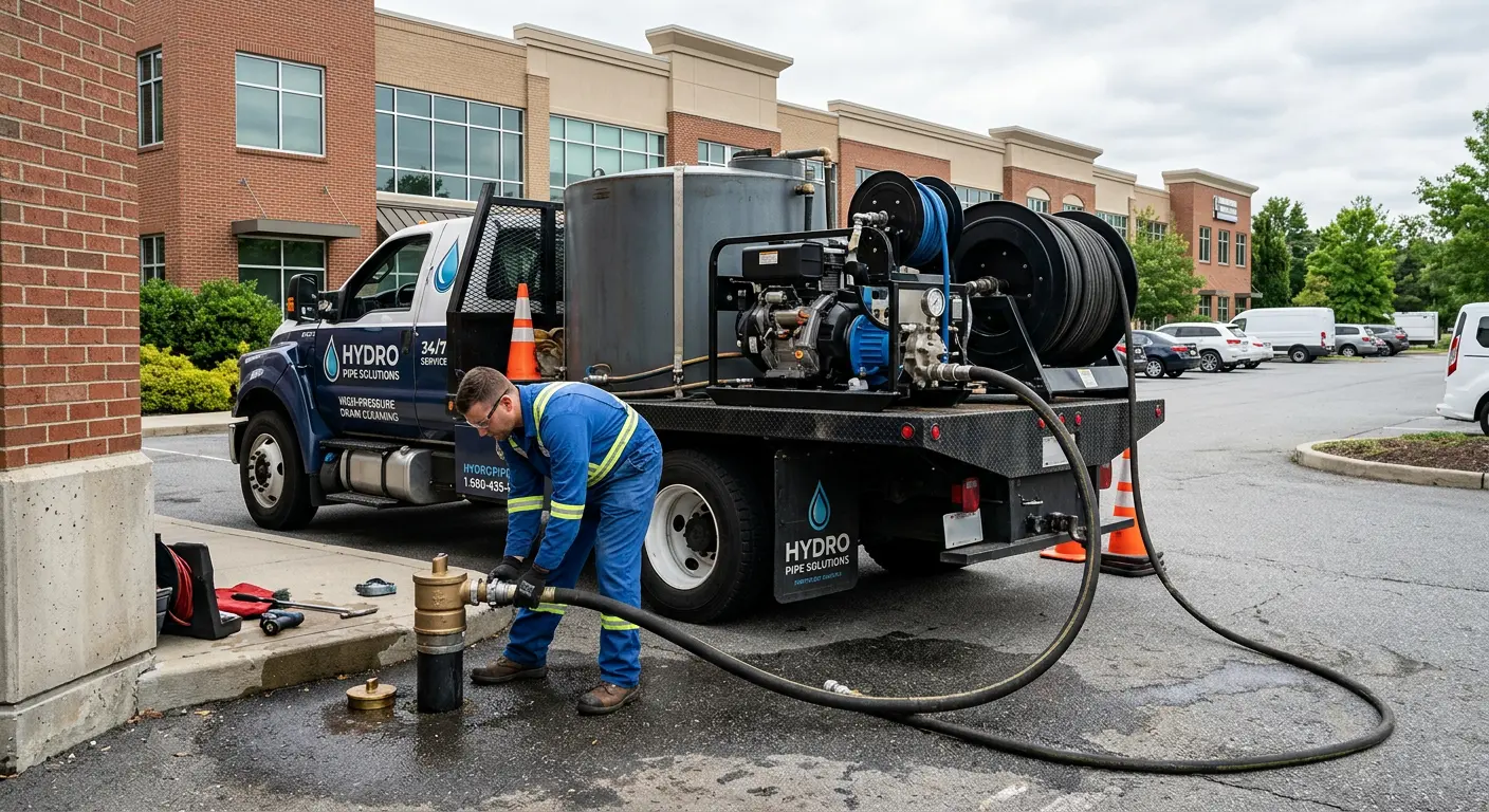 Commercial Drain Cleaning in Fairview, GA